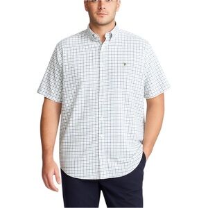 Polo Ralph Lauren Mens Sz 2LT Oxford Short-Sleeve Button Down